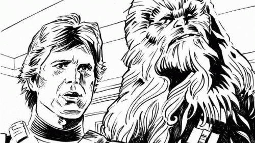 Han Solo i Chewbacca