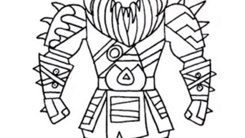 Kolorowanka Wojownik z Rogami do Druku - Fantasy i Kreatywność