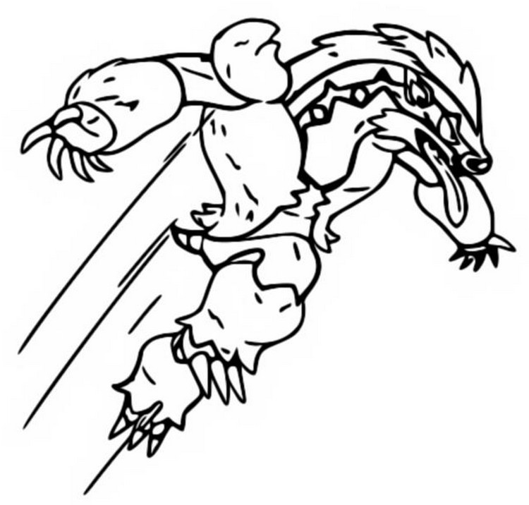 Fantastyczny Stwór - Kolorowanka do Druku dla Dzieci i Dorosłych