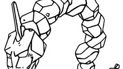 Kolorowanka Kamienny Wąż - Fantastyczne Stwory do Druku