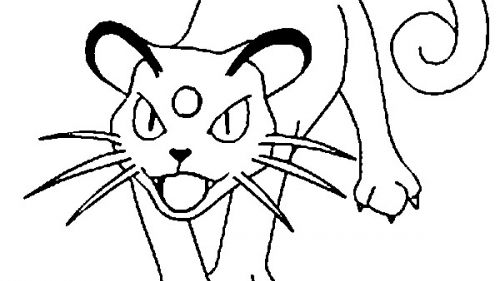 Kolorowanka z Kotem w Ruchu - Relaks i Kreatywność