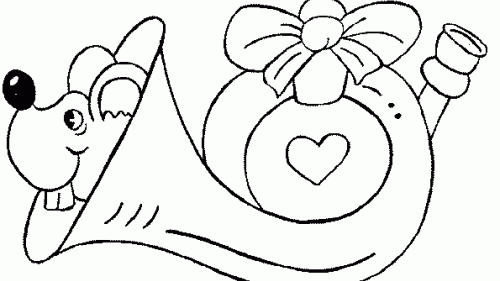 Kolorowanka z Uroczą Myszką i Instrumentem