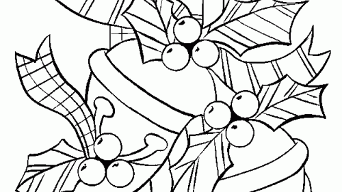 Kolorowanka z Dzwoneczkami - Świąteczna Magia do Druku