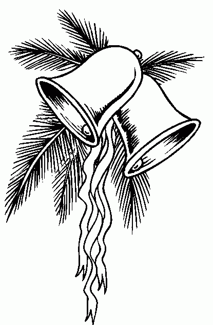 Kolorowanka Dzwonki i Gałązki - Relaks i Kreatywność