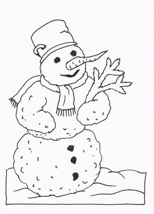 Zimowa Kolorowanka z Uroczym Bałwankiem - Kreatywna Zabawa dla Całej Rodziny