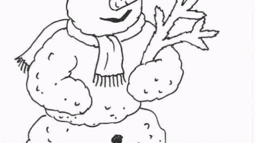 Zimowa Kolorowanka z Uroczym Bałwankiem - Kreatywna Zabawa dla Całej Rodziny