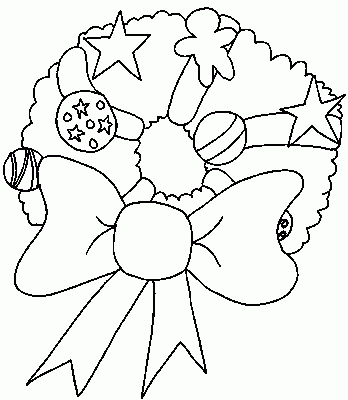 Świąteczny Wieniec do Kolorowania - Idealna Kolorowanka na Święta