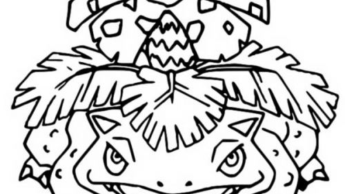 Kolorowanka Pokémon Venusaur - Kreatywna Zabawa dla Dzieci i Dorosłych
